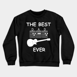 Best Dad Ever Guitar Crewneck Sweatshirt